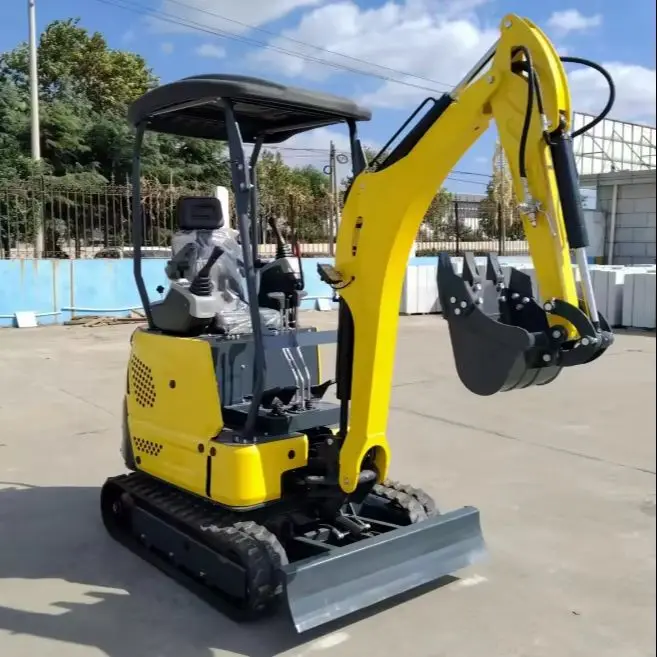 Customized 1.8 ton mini excavator multifunctional household mini excavator factory direct sales mini excavator