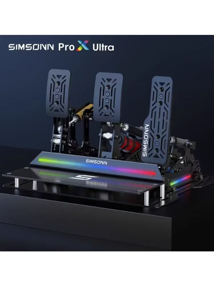 Eu Simsonn Pro X Ultra Sim Racing Pedalen Druksensor Pedalen PC Race Simulator Pedalen Ondersteuning Vam Rpo Vibratiemotor