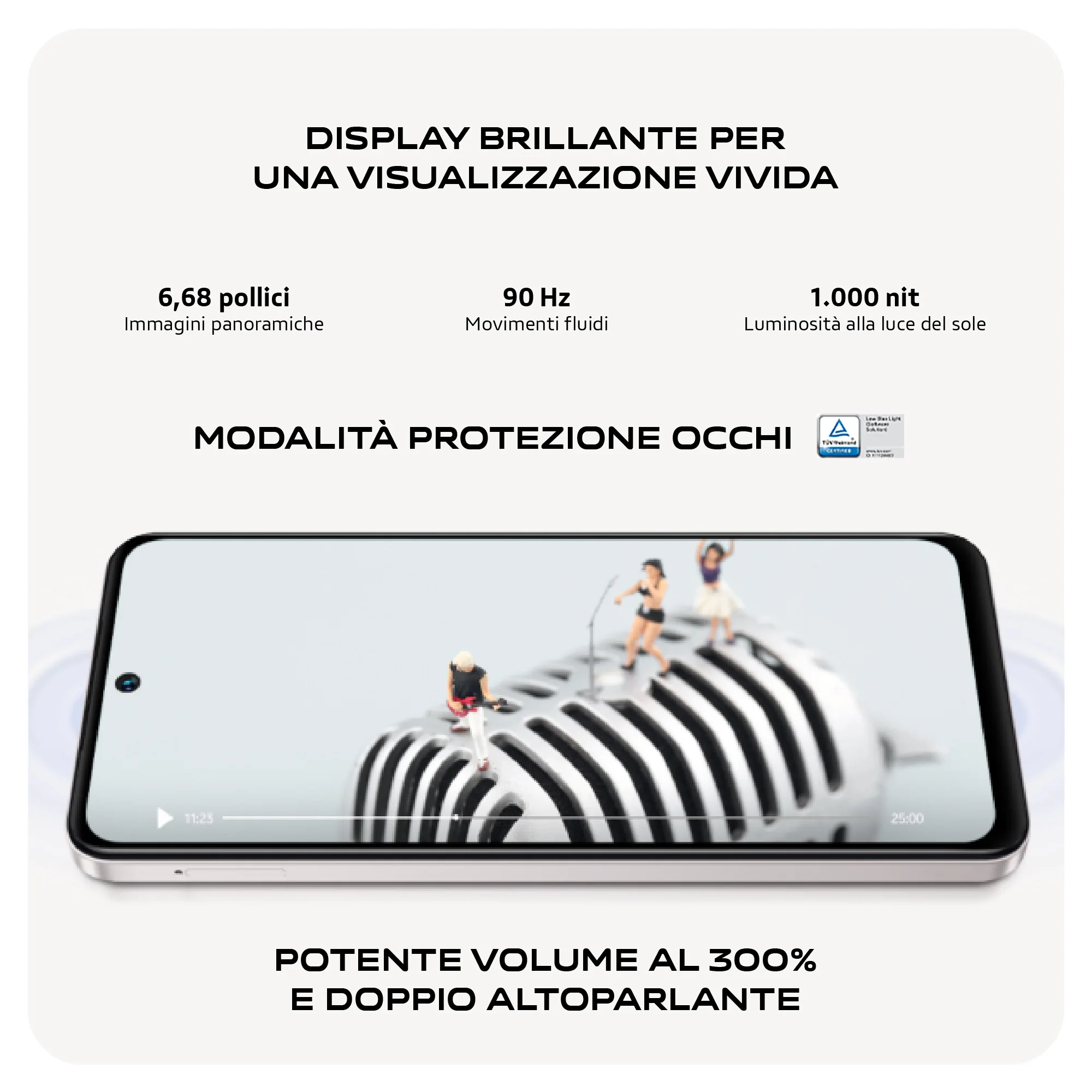 هاتف Vivo Y19s الذكي 6 + 6GB RAM 128GB ROM Camerafone 50MP AI الوضع الليلي 6.68 W شحن سريع بطارية 5150 mAh NFC ثنائي الشريحة ضوء ديناميكي، IP64 #7