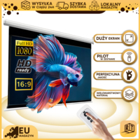 Electric Screen For Retoo Laser Projector TechPro 16:9 Curtain Wireless Remote Control Automatic Curtain Curtain Curtain Pilot