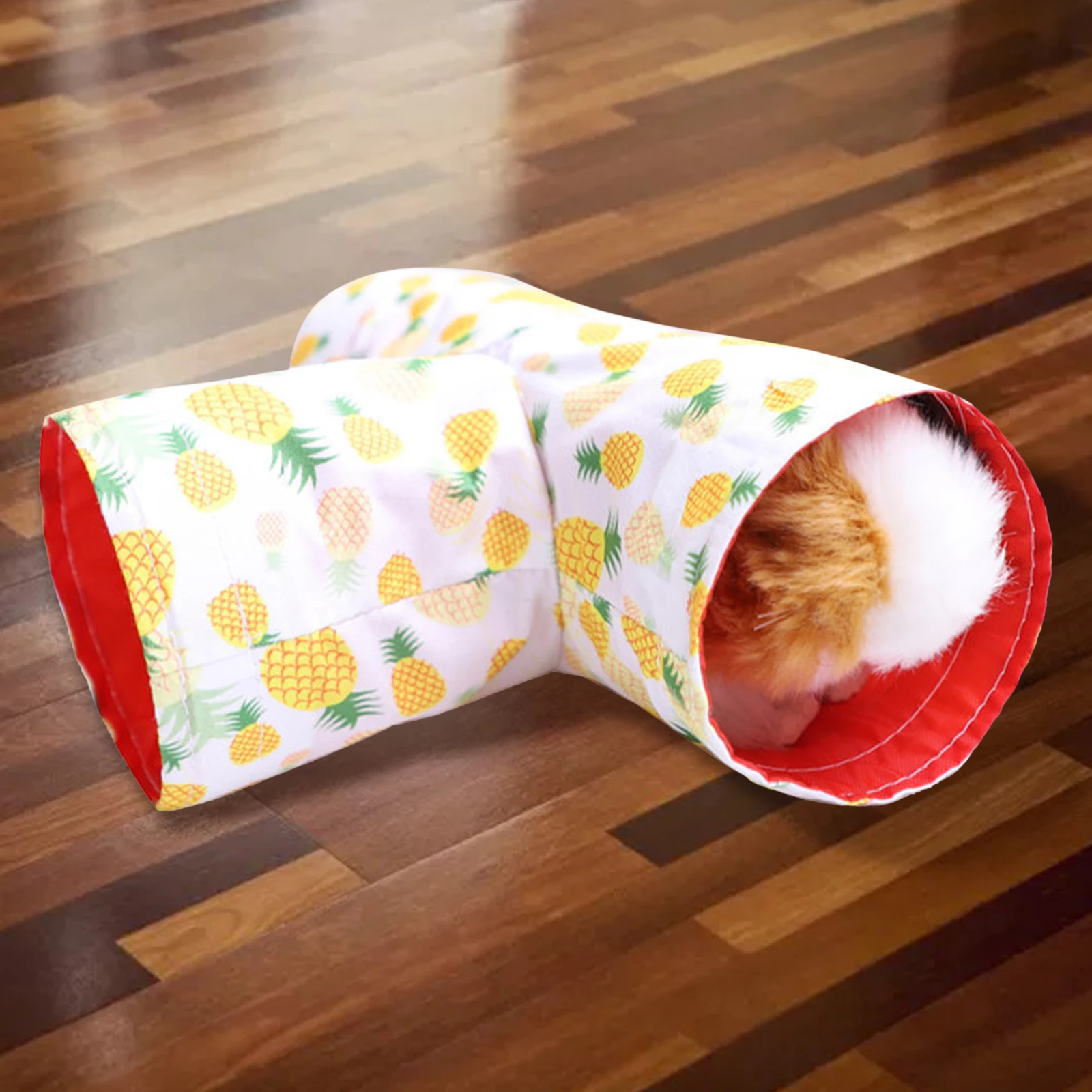 Small Guinea Pig Hamster Toy Tubes Tunnels Hamster Cage House Hideout Channel Chinchillas Hamster Tunnel Toy