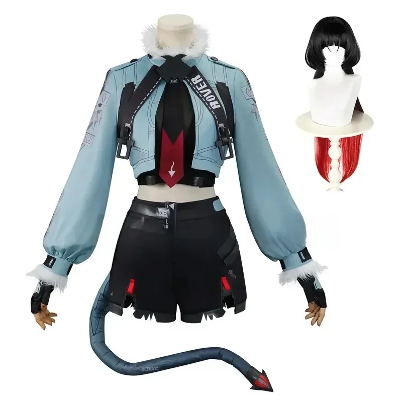 Zenless Zone Zero Jane Doe Volwassen Cosplay Carnaval Anime Uniform Halloween Party Maskerade Damesspelkostuum - afbeelding 2