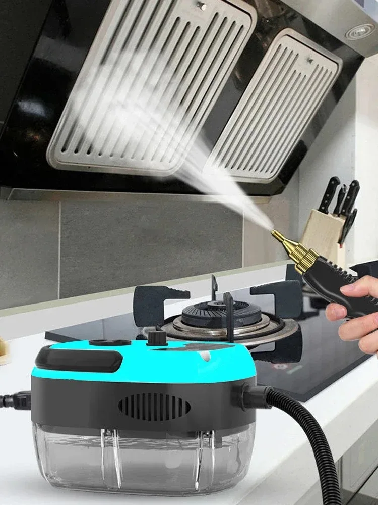 Tragbarer Handdampfreiniger mit hoher Temperatur für Klimaanlagen, Küchenabzugshauben, Autos, Boden und mehr, 220V