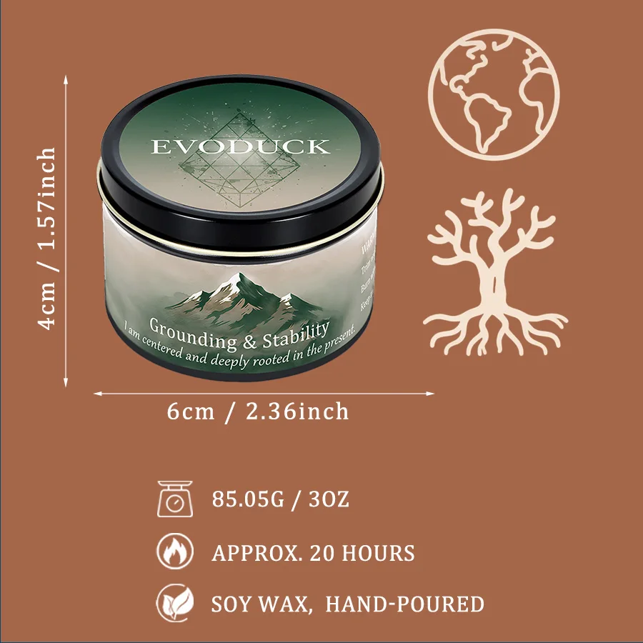 الشموع المعطرة، قانون الجذب، شمعة عرض التأريض |   هدية عيد ميلاد للنساء، الصديق | شمعة زينة عيد الميلاد