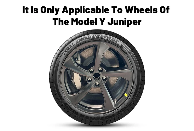 4er-Set Radkappen für Tesla Model Y Juniper 2025-2026, 19 Zoll Radabdeckung, Ersatz-Radnabenkappen, Vollfelgenabdeckung, Zubehör – Detail 4