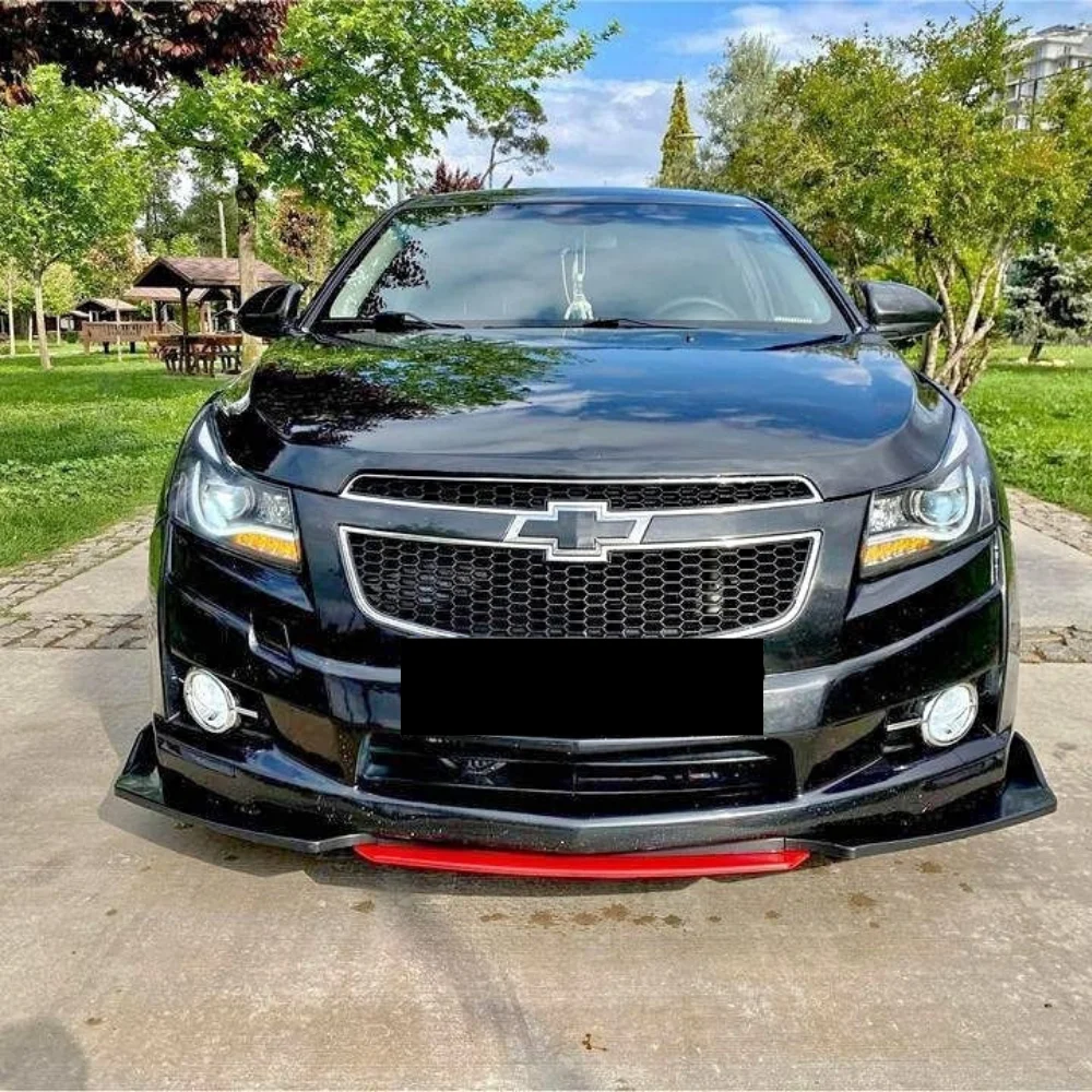 Pare-choc avant pour Chevrolet Cruze, 4 pièces, accessoires de voiture, cinq options de documents, sport modifié, pièces extérieures, réglage