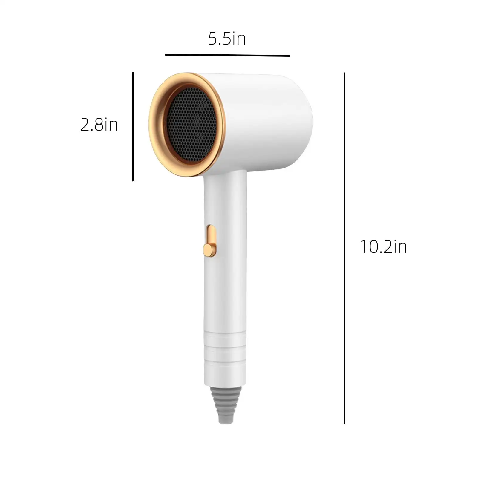 Professional Hair Dryer Hot Cold Wind Air Brush Hairdryer Negative Lonic Blow Dryer Strong PowerDryer Salon Tool Quick Dry Home