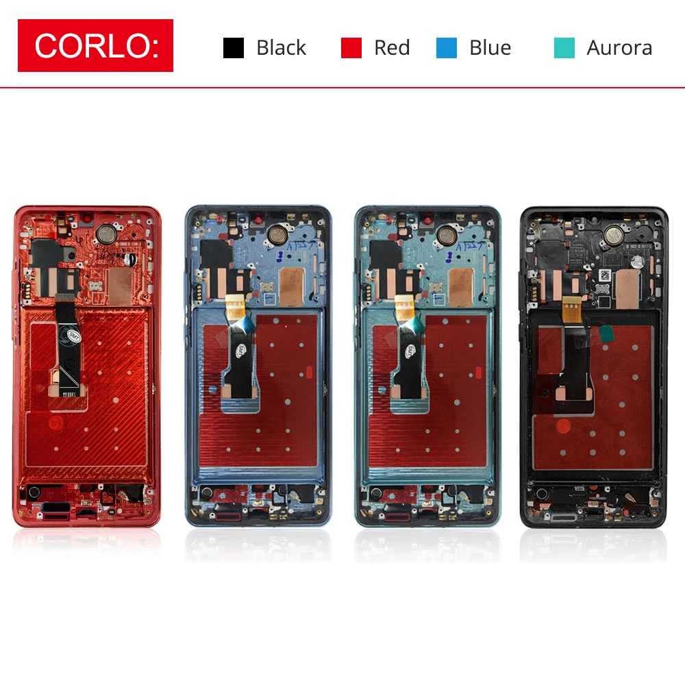 OLED P30 Pro Display Screen Replacement for Huawei P30 Pro VOG-L29 VOG-L09 Lcd Display Touch Screen with Fingerprint