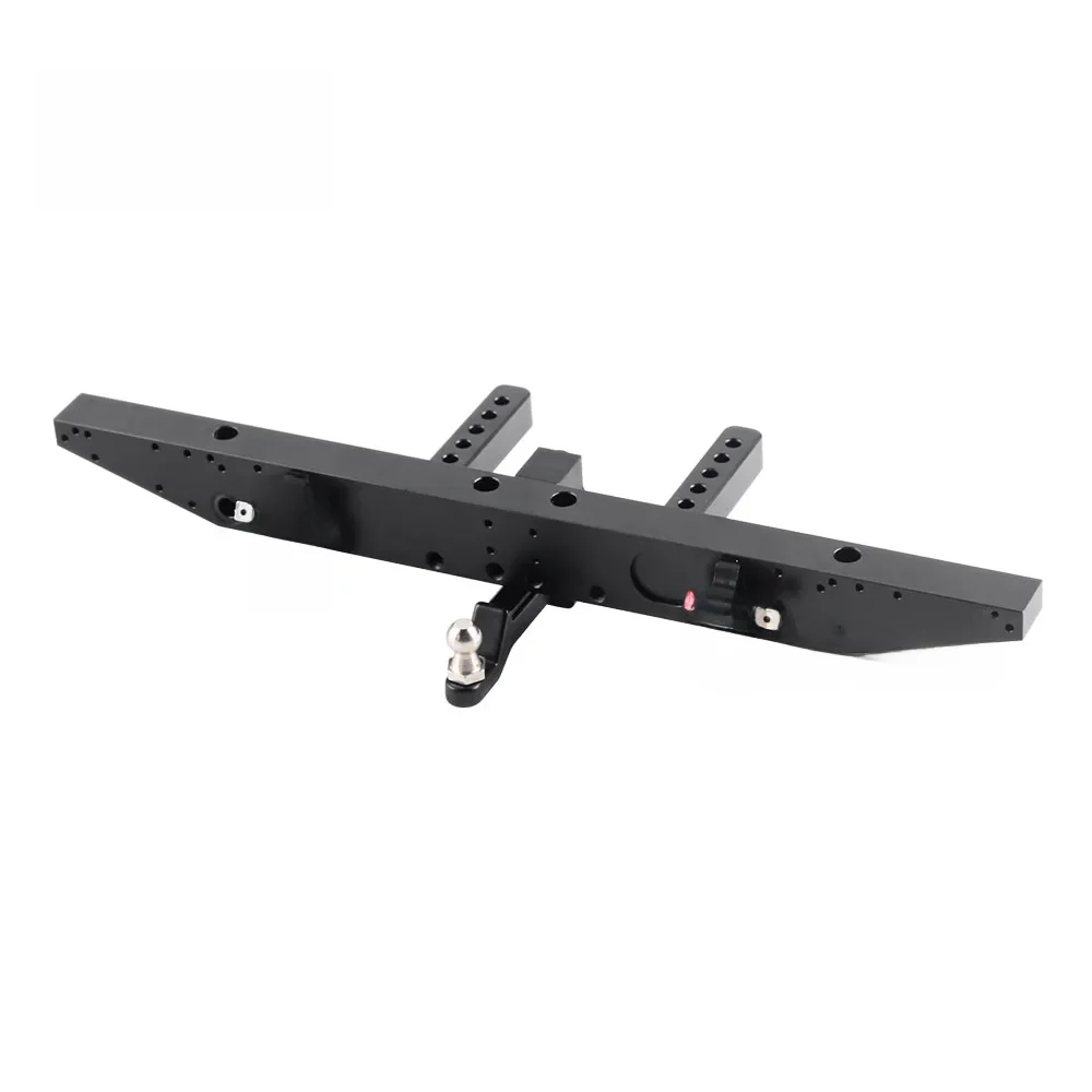 INJORA Metalowy tylny zderzak z pierścieniami D do 1/10 RC Crawler Car TRX-4 TRX4 Upgrade Parts — zdjęcie 2