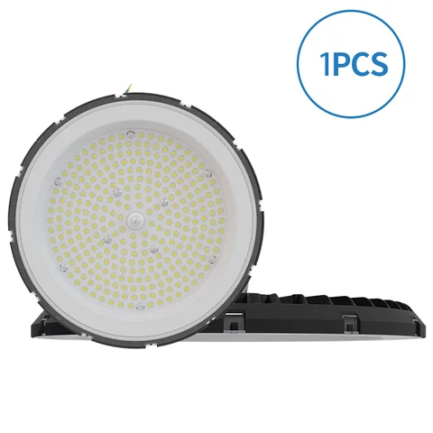 1 Pack UFO LED High Bay Light 100W/150W/200W SMD3030 Chip 50000H Lifespan for Garages Workshops - High Bay LED Shop Lighting