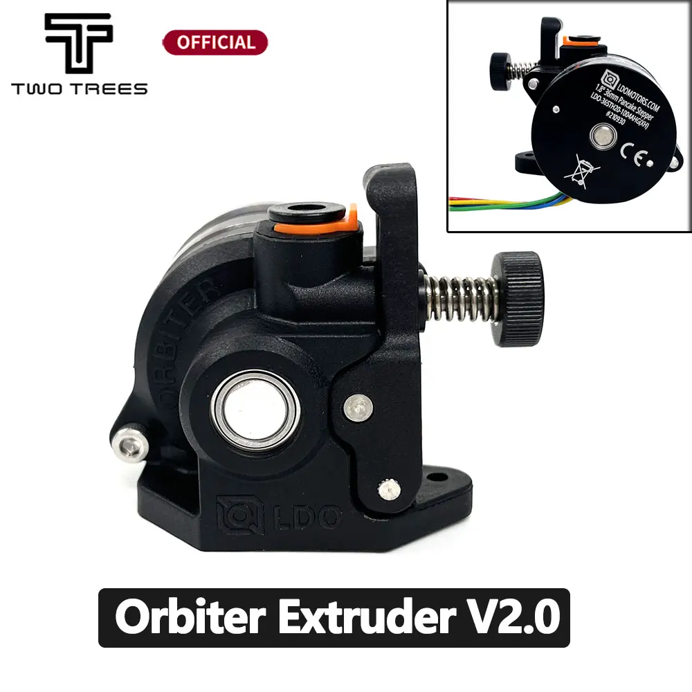 

Orbiter Extruder V2.0 с мотором, двойной редуктор, прямой привод для Voron 2,4 Creality 3D CR-10 Ender3 V2/ PRO, детали для 3D-принтера