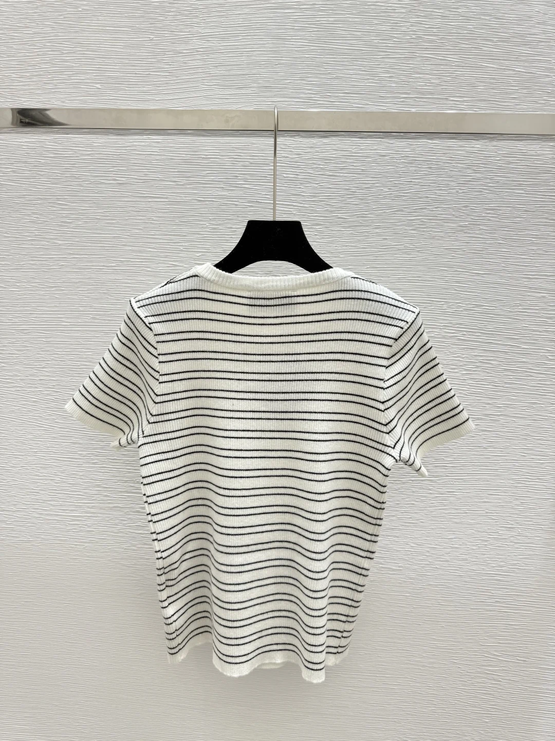 

2025 Autumn/Winter New Design Women's Round Neck Knitted Short Sleeve