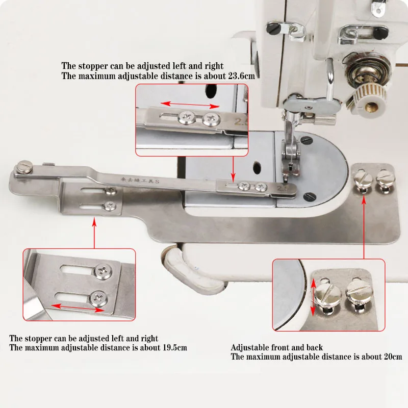 Covered Seam Quilting Guide Bar Seam Guider/Rule Indutrial Lockstitch Sewing Machine /Industrial Flat Car Sewing Accessories