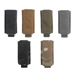 TACGEAR FAST 9mm 싱글 탄창 파우치 .40 .45ACP 탄창 캐리어 몰리 벨트 플레이트 캐리어 조끼와 호환 가능