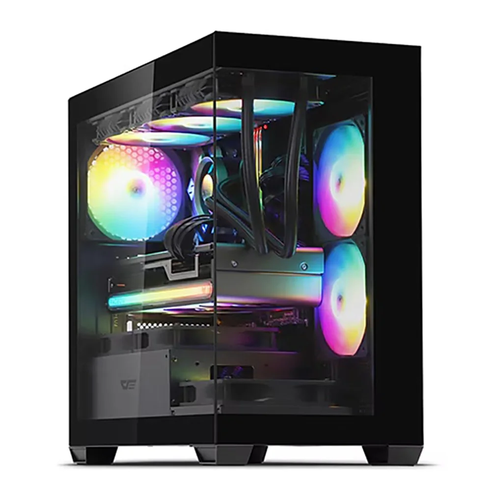 DarkFlash PC Case DS900M RGB (Black)