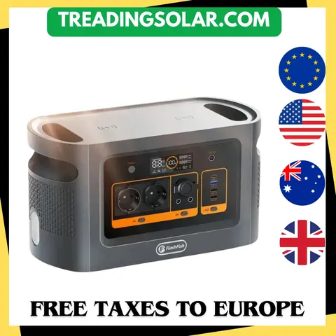 FF QE02D 충전식 휴대용 발전소, 태양열 발전기, 야외 순수 사인파 UPS, 1008Wh, 1200W, 315000mAh, 3.2V