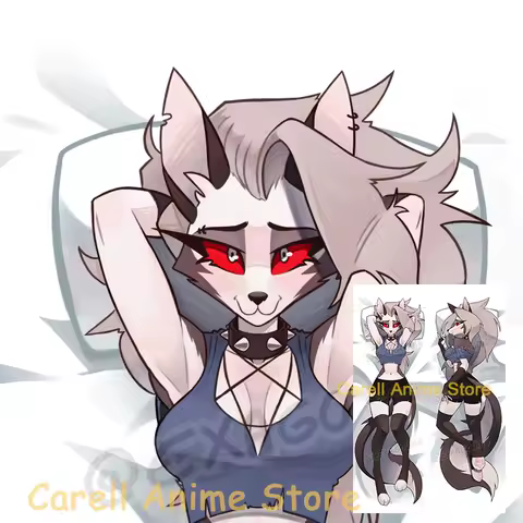 Dakimakura Loona Anime Double-Sided Print Life-size Body Pillow Cover