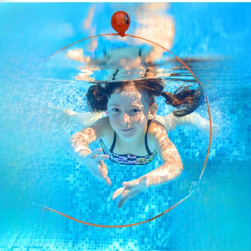 Cercle de illeur d'eau, compétition sous-marine, jouet pour adultes et enfants, 3 ou 4 anneaux
