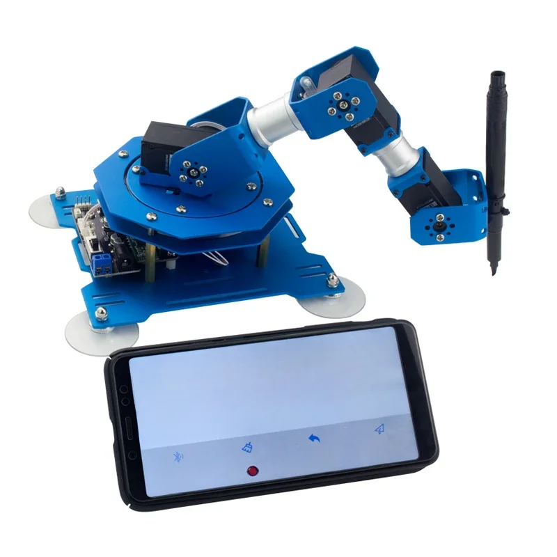 Bluetooth DIY XY Ploter Robot do pisania Robot Rrm Inteligentne pisanie Ramię do rysowania DrawArm App Sterowanie Bluetooth LOBOT — zdjęcie 2
