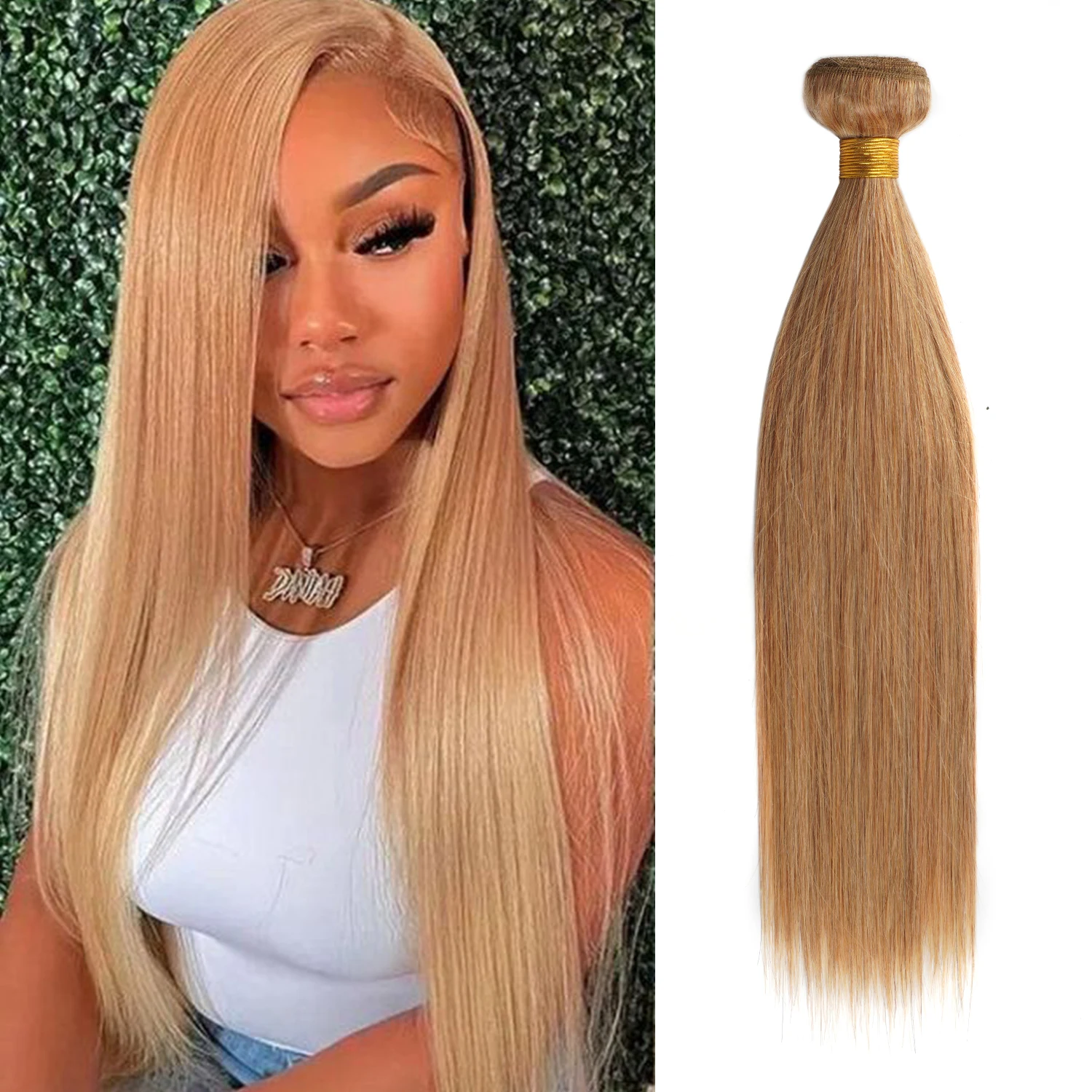 

100% натуральные человеческие волосы Starlet, необработанные бразильские пучки волос, прямые (16 дюймов-28 дюймов) (27)