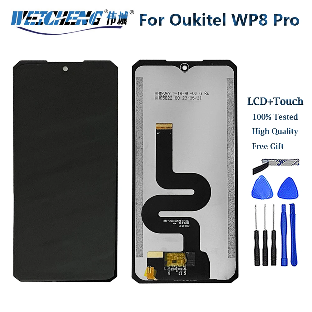 

6.49'' Original For OUKITEL WP8 Pro LCD Display+Touch Screen Digitizer Assembly Replacement for WP8PRO Display LCD Pantalla