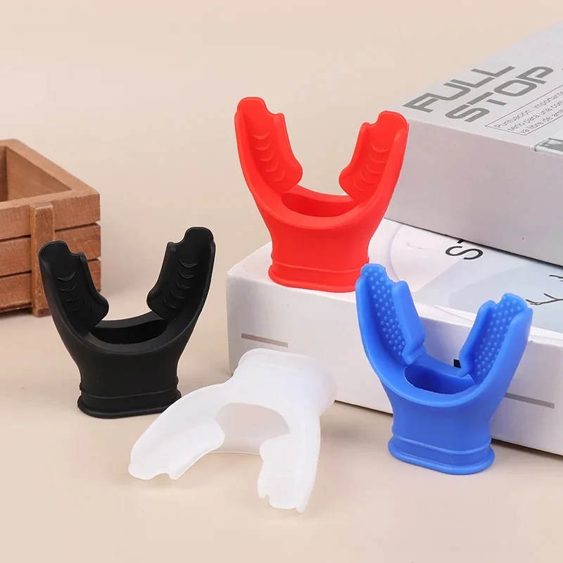 Embouts de traînée de langue en Silicone pour plongée sous-marine, deuxième étage, régulateur de tuba, embout de poulpe coloré,