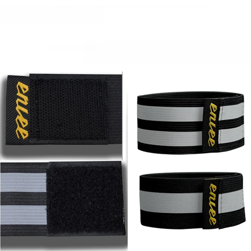 AliExpress enlee ENLEE Bicycle Trouser Straps Road Bike Night Riding Reflective Gaiters Outdoor Hiking Night Running Trouser Leg Straps