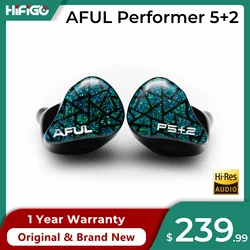 AFUL Performer 5+2 / Performer 7 2DD+4BA+1Micro Planar In Ear Monitor Earphones HiFi Wired Hybrid Headphone Music IEMs| HiFiGo