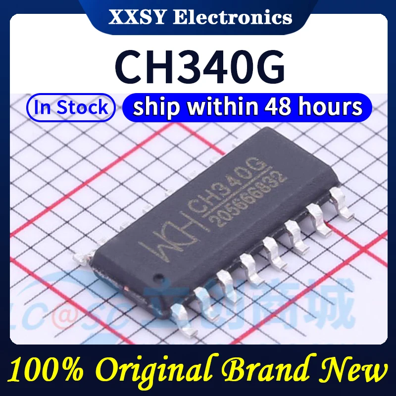 CH340G SOP-16 CH340G, 100% original, novo, original