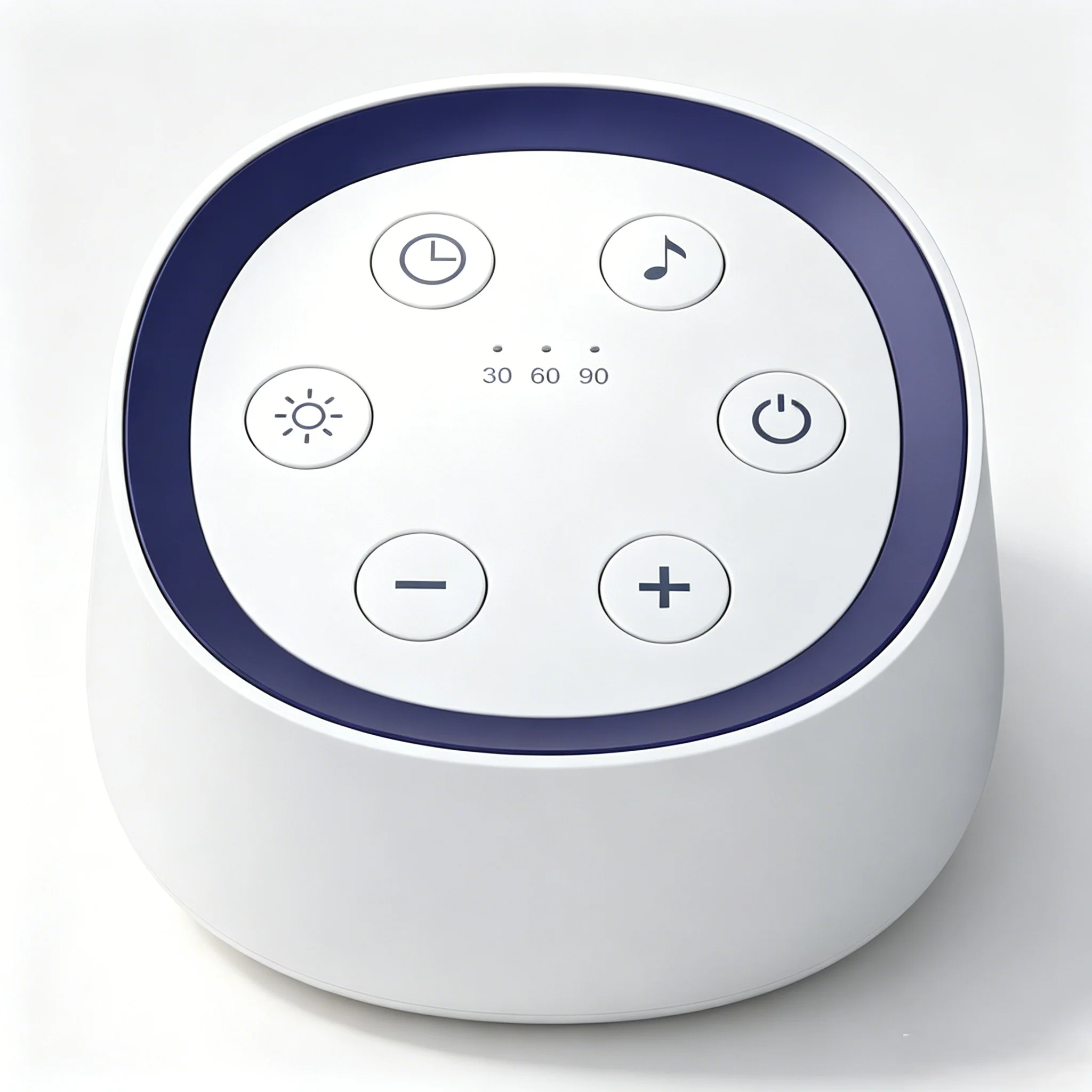 Portable White Noise Sound Machine for Baby Kids 24 Soothing Sounds Night Light Timer Rechargeable Infant Sleep Aid Baby Soother