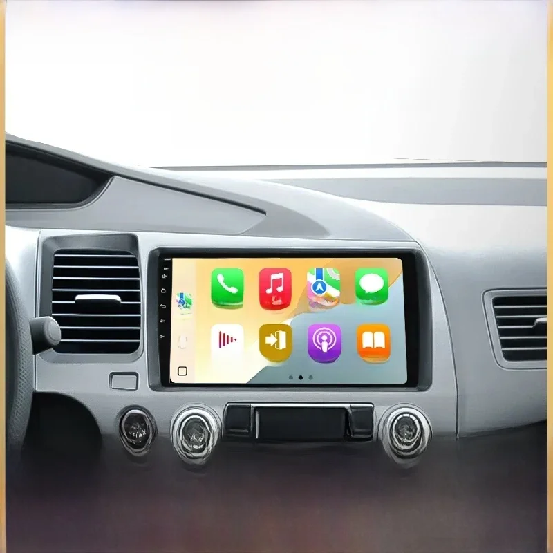 Ainavi autoradio voor Honda Civic 8e generatie (2005-2011) multimedia draadloos CarPlay Android Auto - afbeelding 2