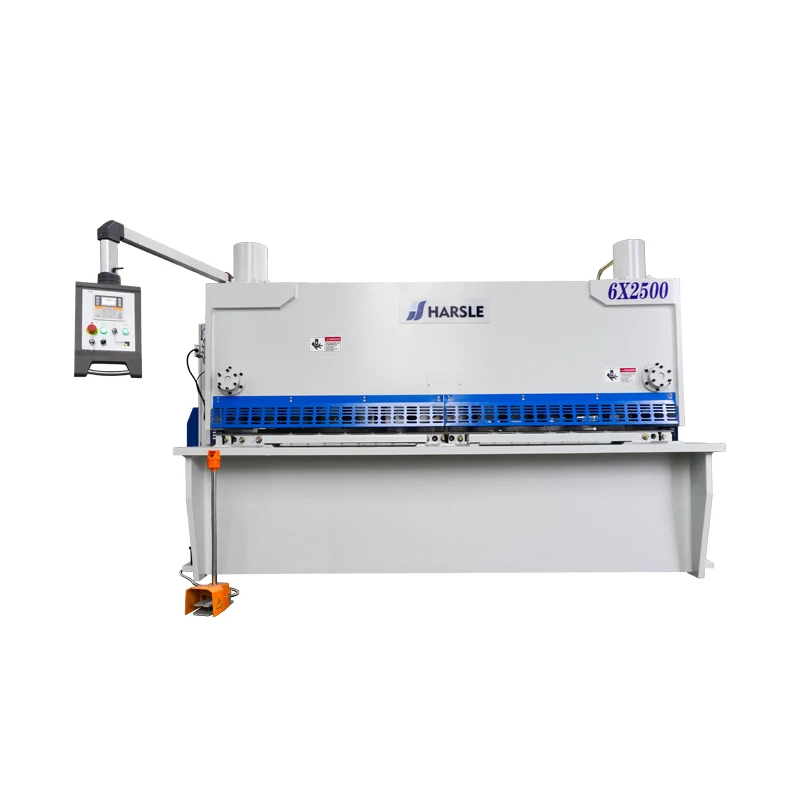 Mesin cukur Guillotine CNC QC11K-6X2500 lanjutan dengan sistem P40