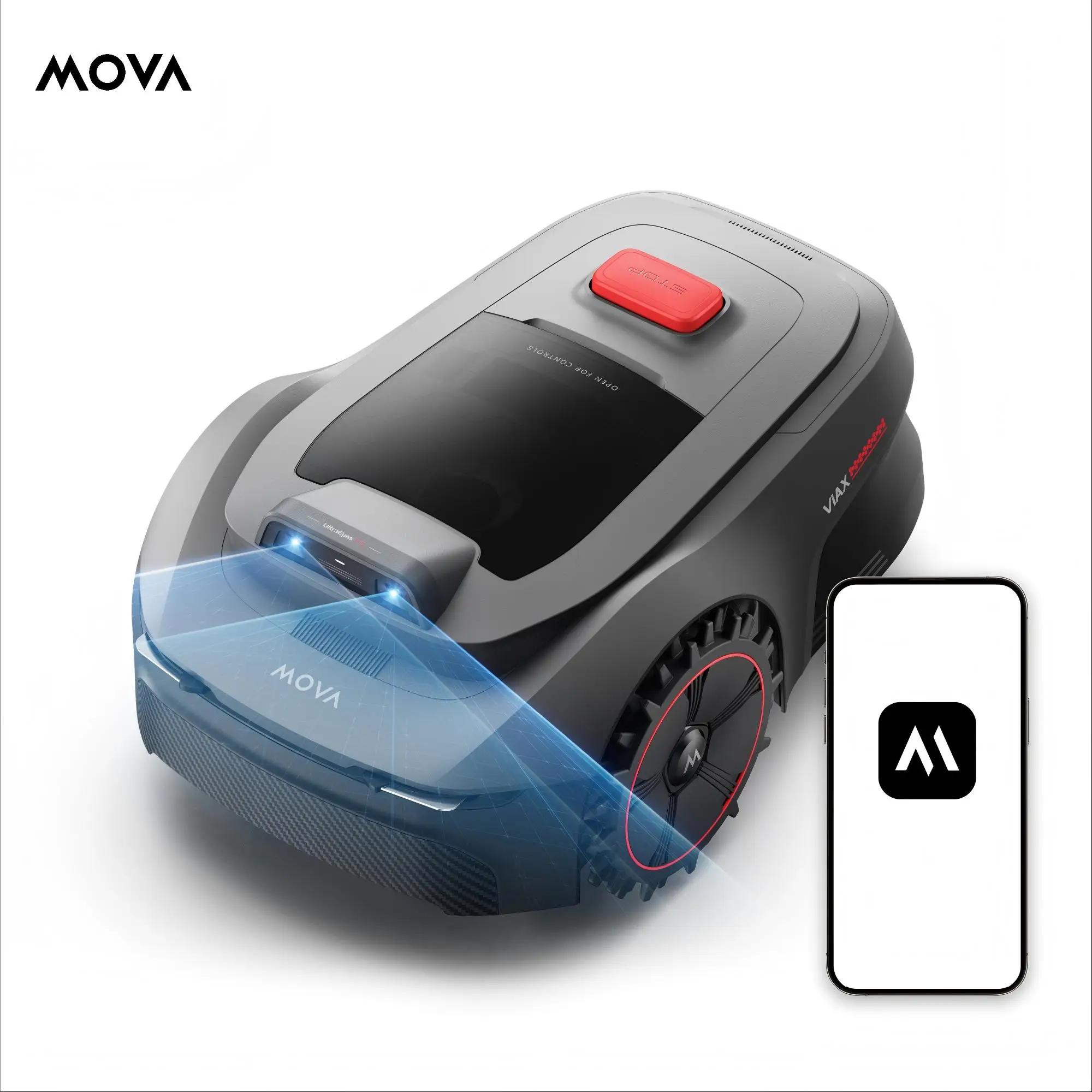 Robot kosiarka MOVA ViAX 300 z Polski za $469 / ~1791zł