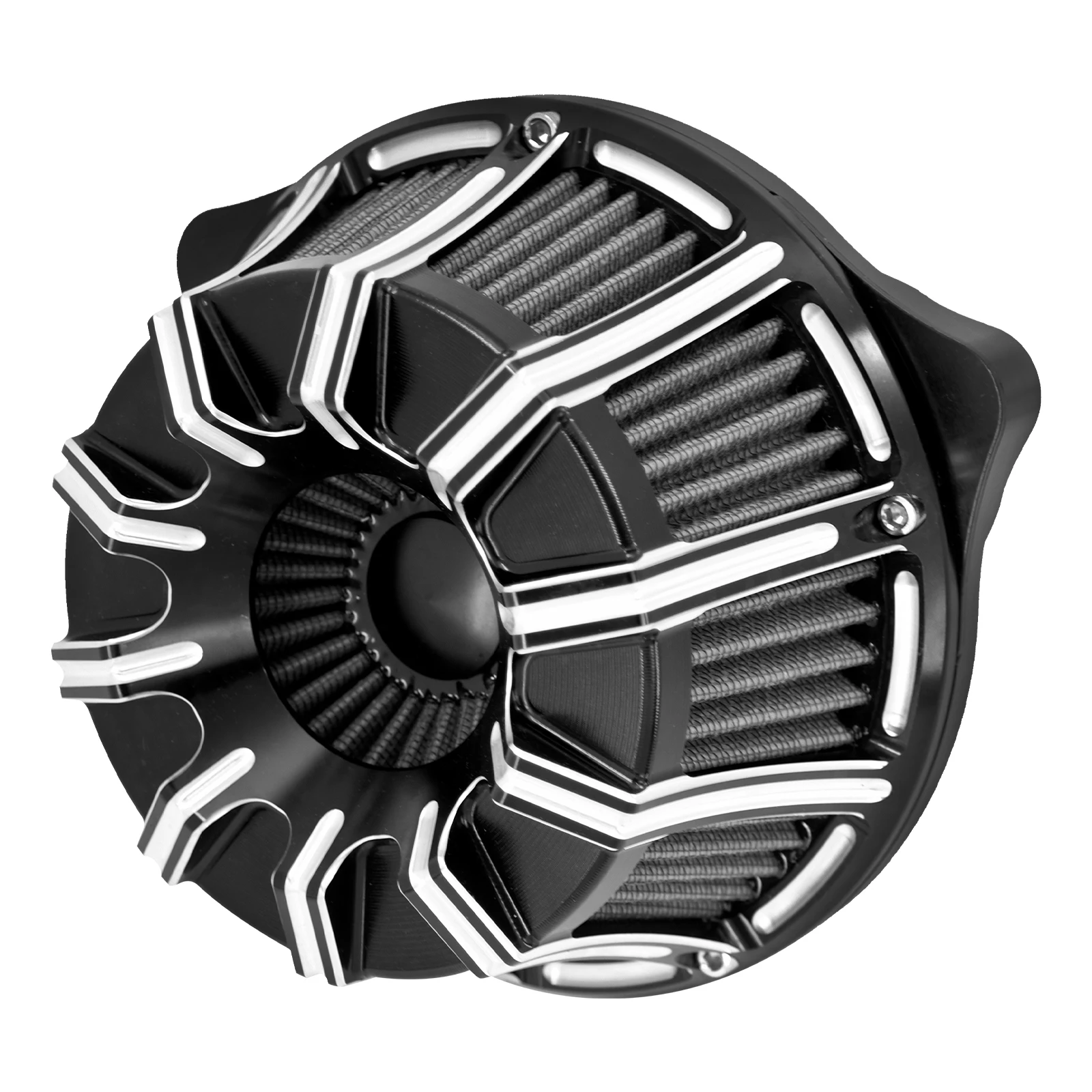 Motorcycle Inverted Air Cleaner Filter For Harley Touring Glides Trike M8 2017-23 Softail For Road King Special 2024 For FLTRXSE
