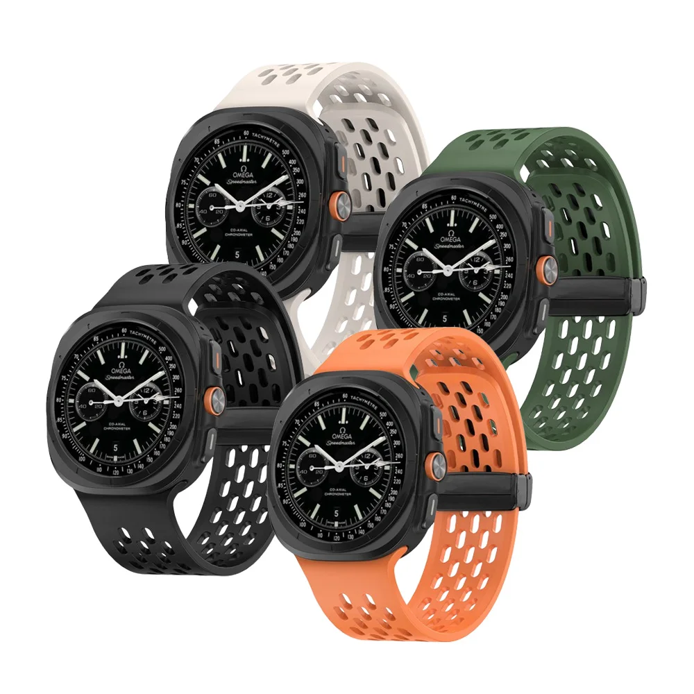 Story Link Galaxy Watch 7 Ultra D Buckle Sport Strap Silicone 47mm GalaxyWatch7  GalaxyWatch7Ultra DBuckle ojm