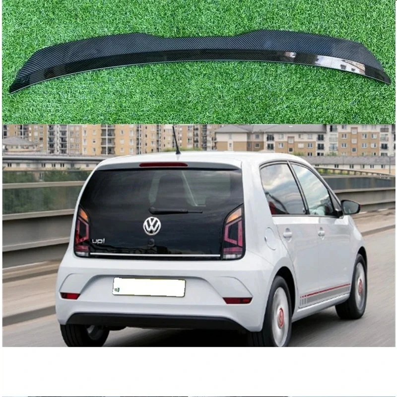 UBUYUWANT Fit Voor Volkswagen VW UP e-UP R-Lijn ABS Plastic Externe Achterspoiler Kofferbak Boot Staart vleugel Spoiler Auto Accessoires - afbeelding 2