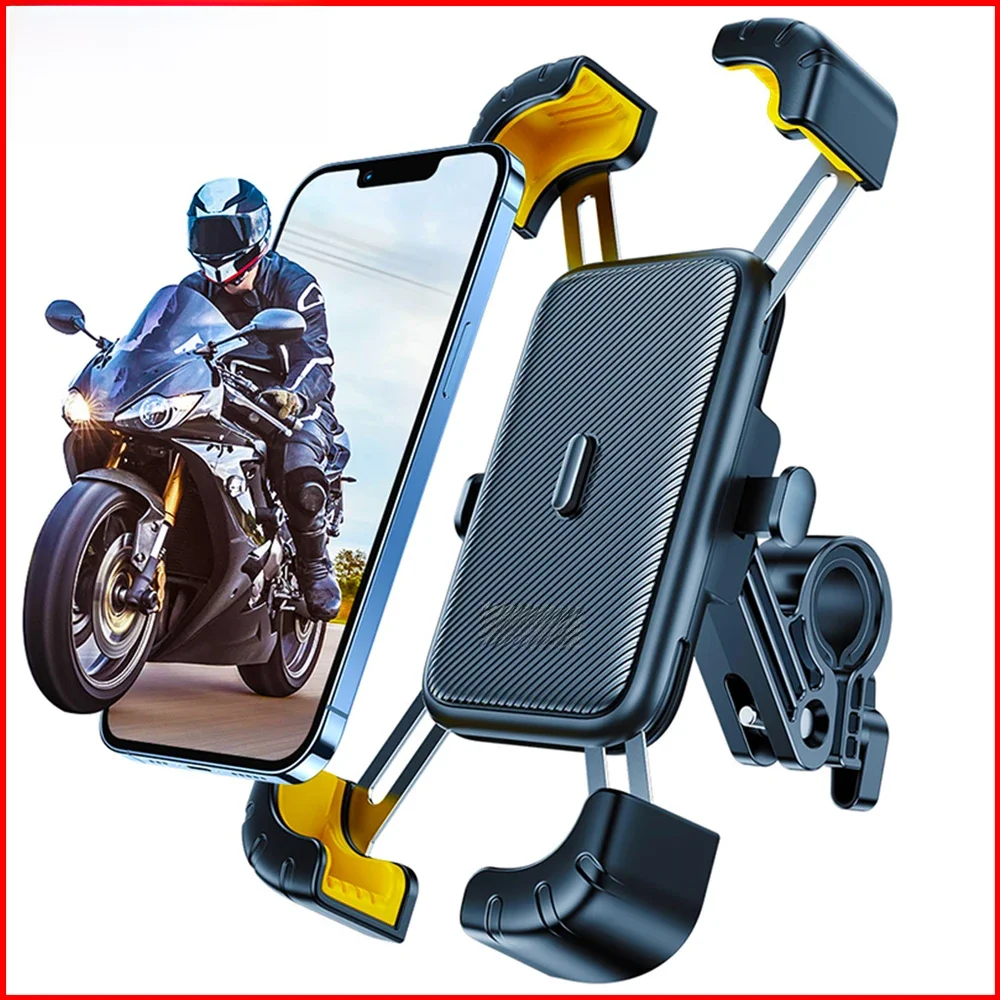 AliExpress SmartDevil Bike Phone Holder View Universal Bicycle Phone Holder For 4.7inch 7.2inch Mobile Phone Stand Shockproof Bracket Clip