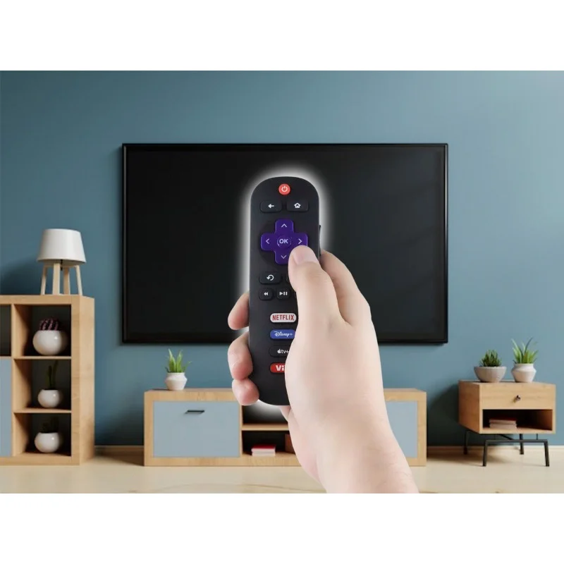 Control Compatible Con Jvc Roku Tv Smart Pantalla