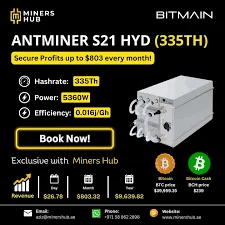 

КУПИТЬ 3, ПОЛУЧИТЕ 2 БЕСПЛАТНО Bitmain Antminer S21 Hyd (335Th)