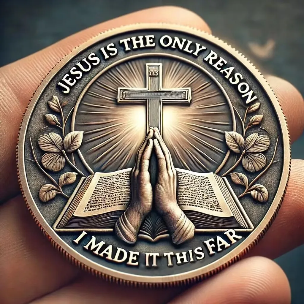 4 Designs GOD IS GOOD Gold Plated Coin 10pcs/lot Metal Commemorative Coin With Case Vintage Collectibles Crafts For Gift