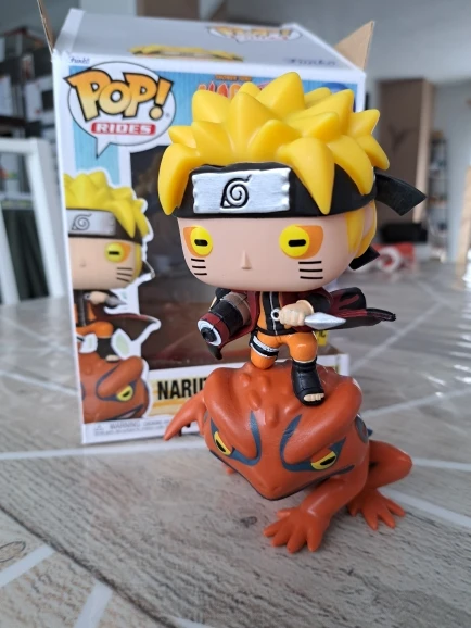 Экшн-фигурки Funko Pop Narutos on Gamakichi 106 # Jiraiya on Toad