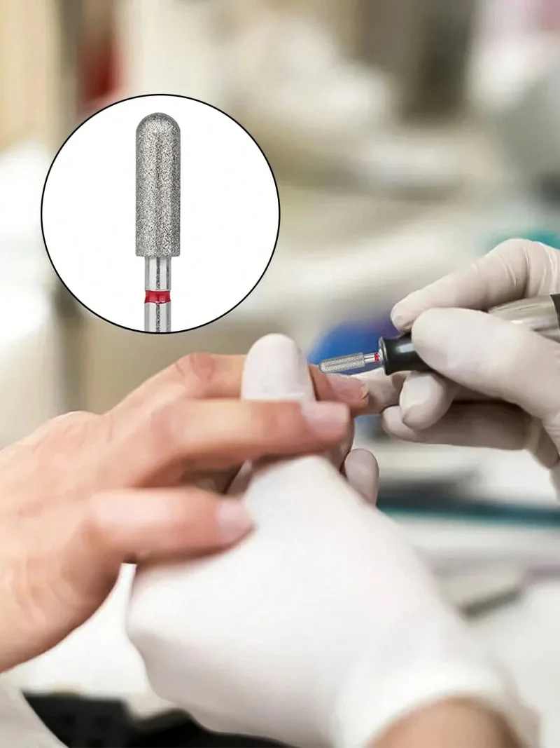 1/3/5 pièces foret à ongles pour perceuse à ongles électrique Machine dissolvant élimination des peaux mortes ongles professionnel manucure pédicure outil