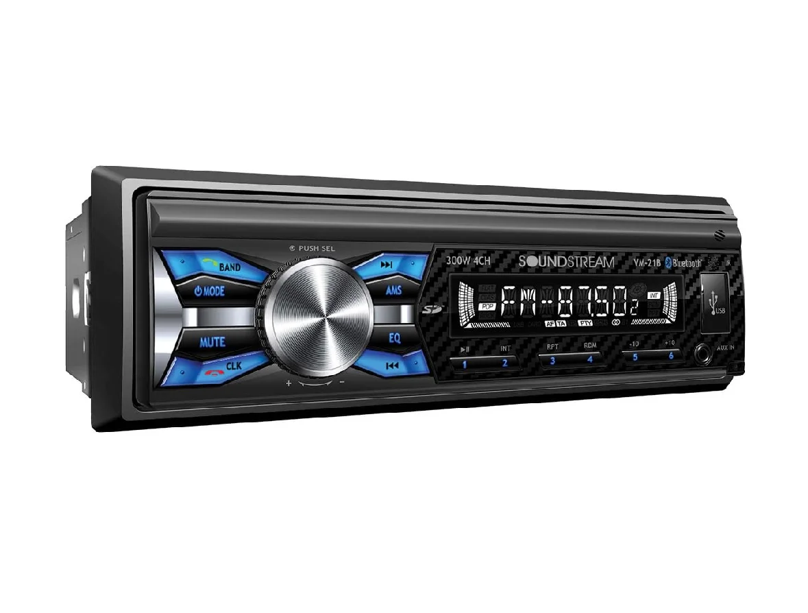 Soundstream Vm-21b Car Stereo with Usb, Bluetooth