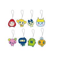 Acrylic GoGo Tamago Q Version Mobile Phone Chain Mametchi Kuchipatchi Mimitchi Gozarutchi Key Chain Cell Phone Pendant Gifts