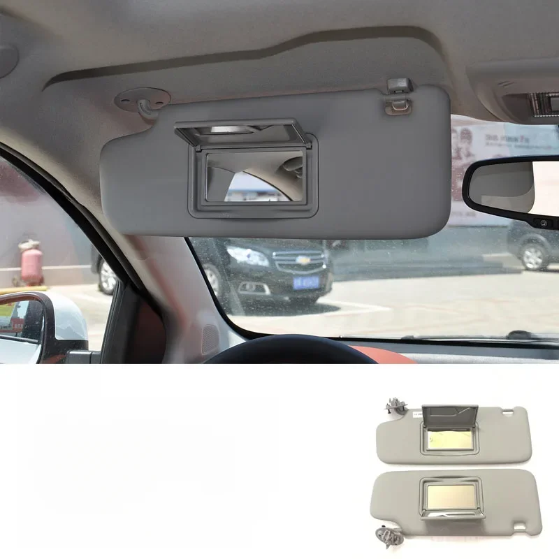 Akcesoria samochodowe Z lusterkiem do makijażu osłona przeciwsłoneczna dla Chevrolet Spark 2011-2022 pas lusterko do makijażu osłona przeciwsłoneczna — zdjęcie 2