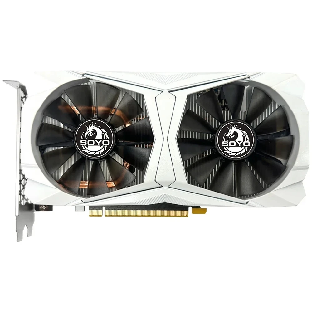 Б/У Игровая видеокарта SOYO RTX2060Super 8 ГБ GPU GDDR6 256 бит PCIe x16 3.0 HDMI-совместимая с DP, подходит для настольных ПК