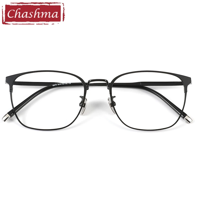 Chashma Gentleman Optical Eyewear Prescription Glasses Frame Women Elegant Fashion Spectacle Men Stainless Steel Eyeglasses