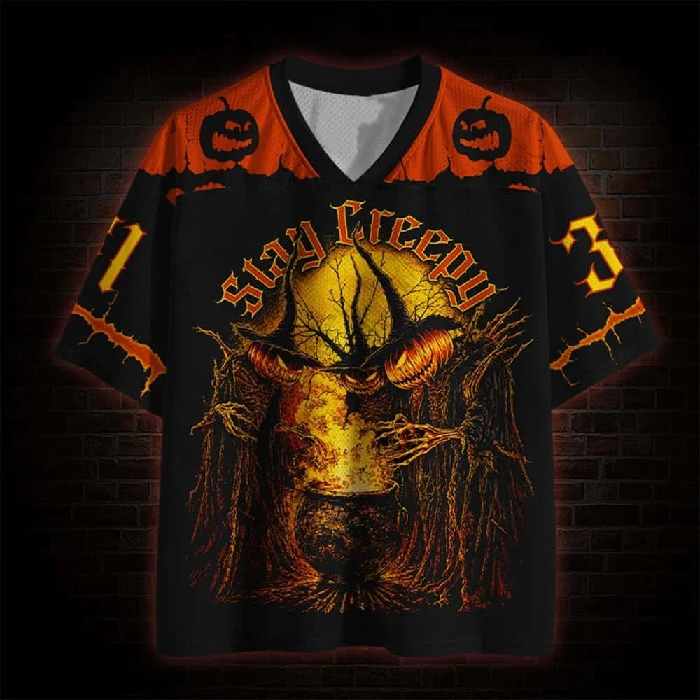 2026 Halloween Raccoon Pumpkin Children's Shirt Parent Child Couple Trendy Quick Drying Short Sleeved Top for Men and Women