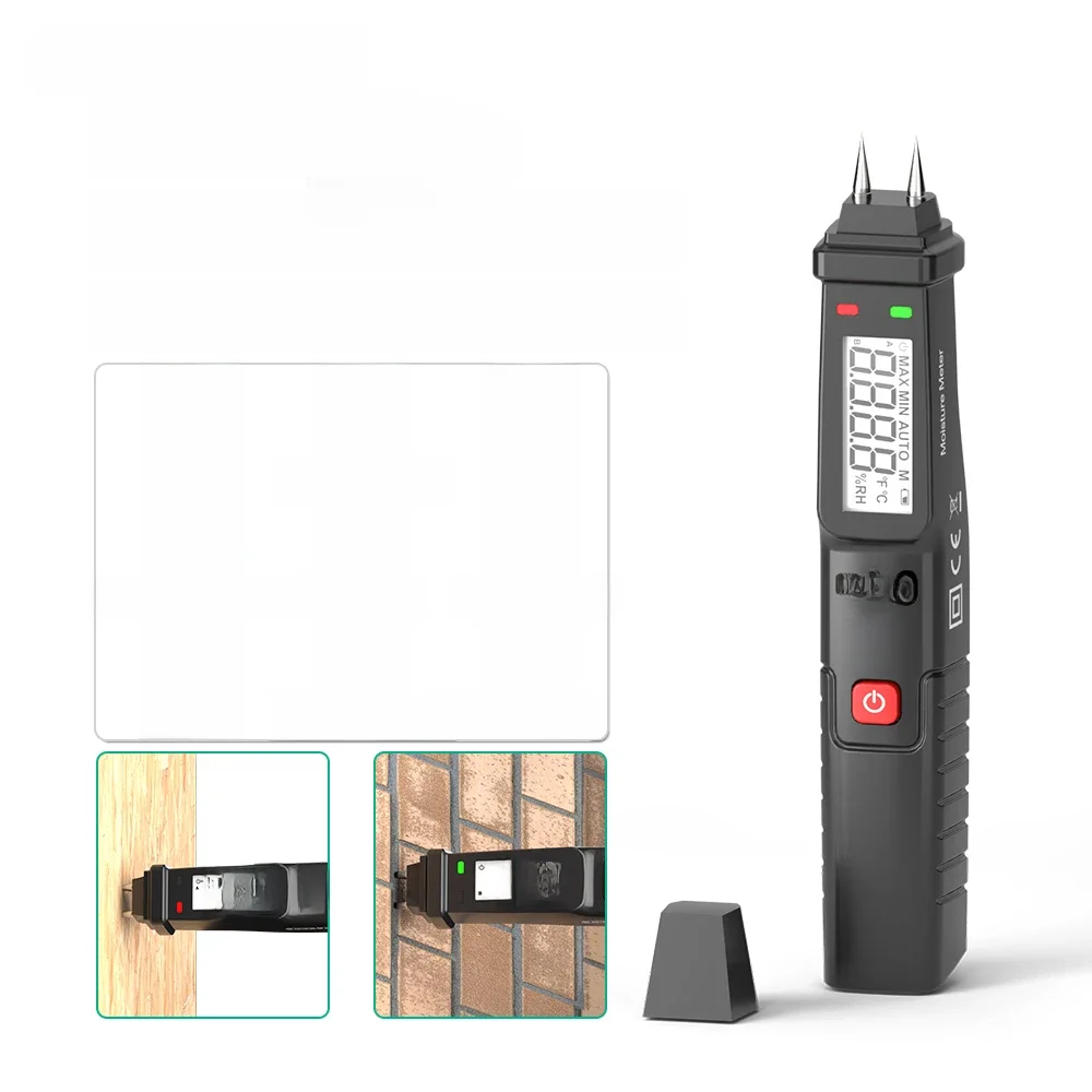 Mastfuyi Stift-Typ digitales Holz Feuchtigkeit messer LCD-Display Holz Feuchtigkeit detektor Beton