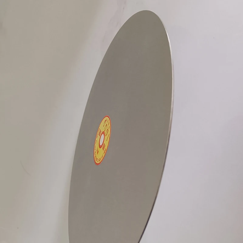 Diamantlegierungs-Polierscheibe 10 Zoll 250mm 32 Loch Glas Keramik Jade Achat Siegelstein Schleifscheibe – Detail 3